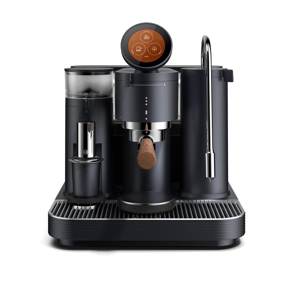 Best espresso machine: Black Meraki fully automatic espresso machine with grinder.